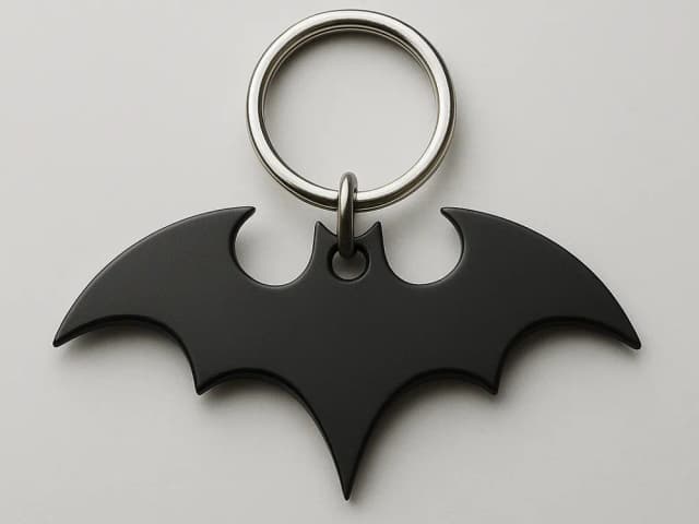 BATMAN SHAPE KEYCHAIN