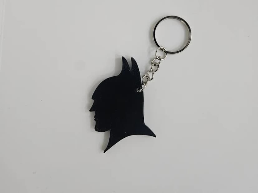 BAT MAN FACE KEYCHAIN